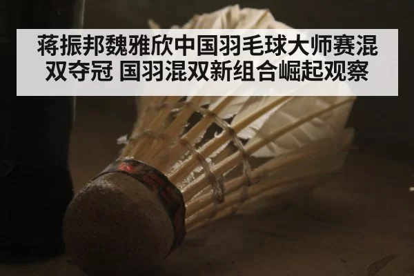 蒋振邦魏雅欣中国羽毛球大师赛混双夺冠 国羽混双新组合崛起观察